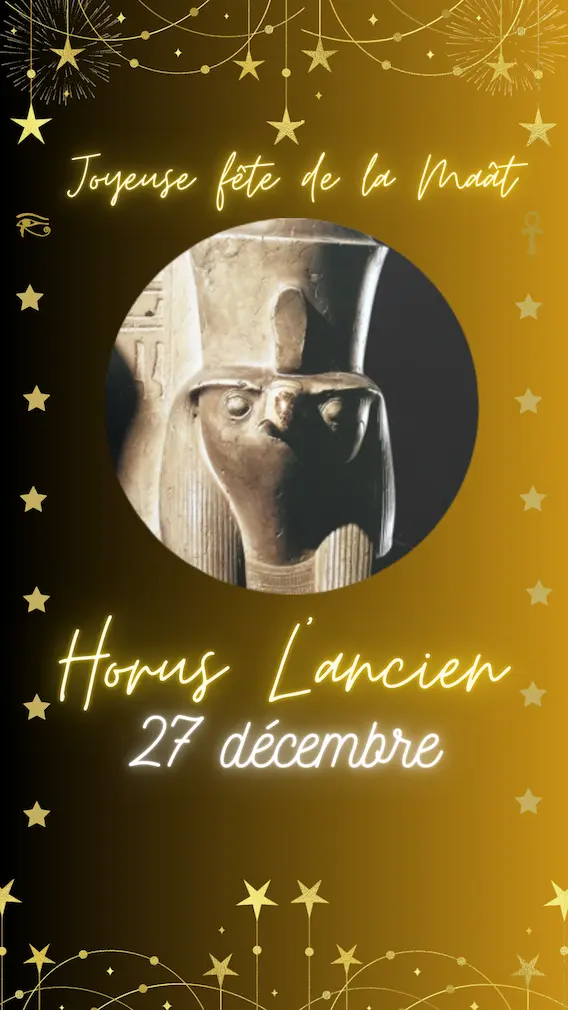 Fête de la Maât 2025 Horus L'ancien