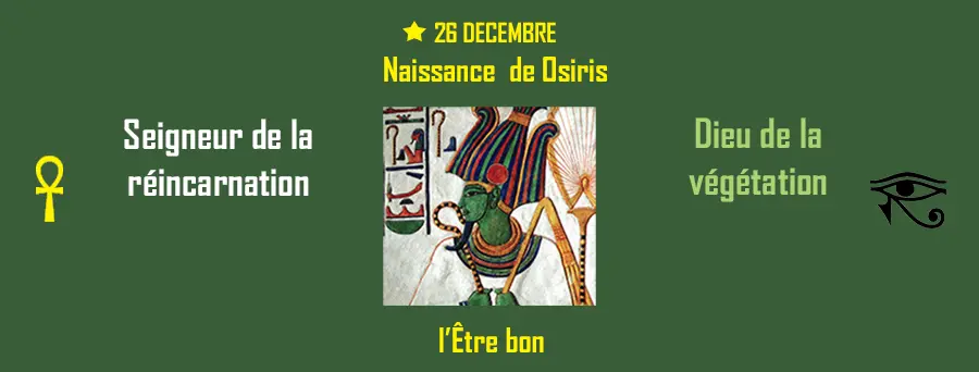 Fête de la Maât 2018 Osiris