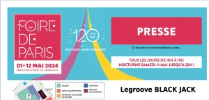 Foire de Paris badge presse